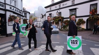 Crickhowell campaña impuestos